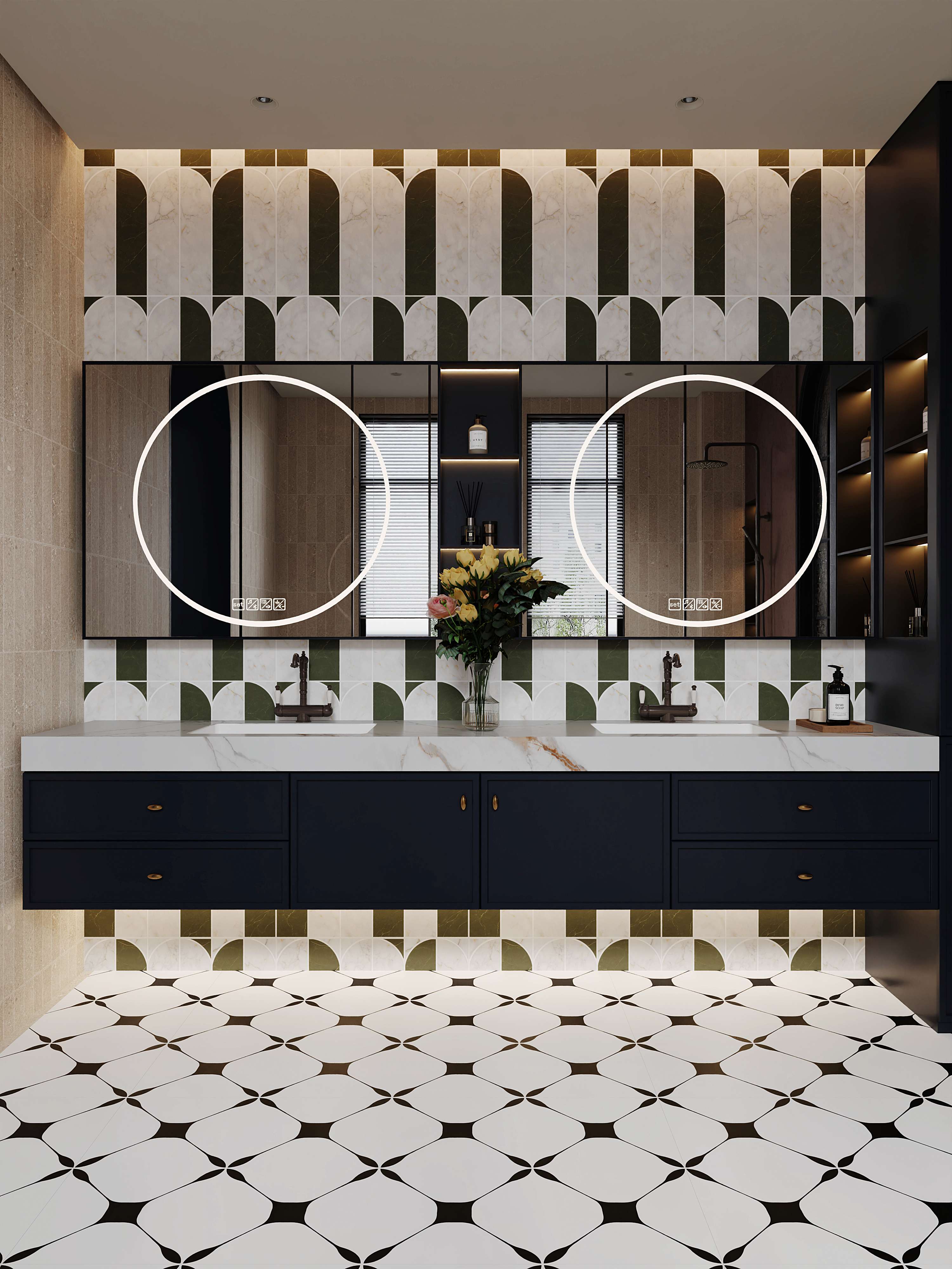 墨弧石語 YS612H055B 效果圖