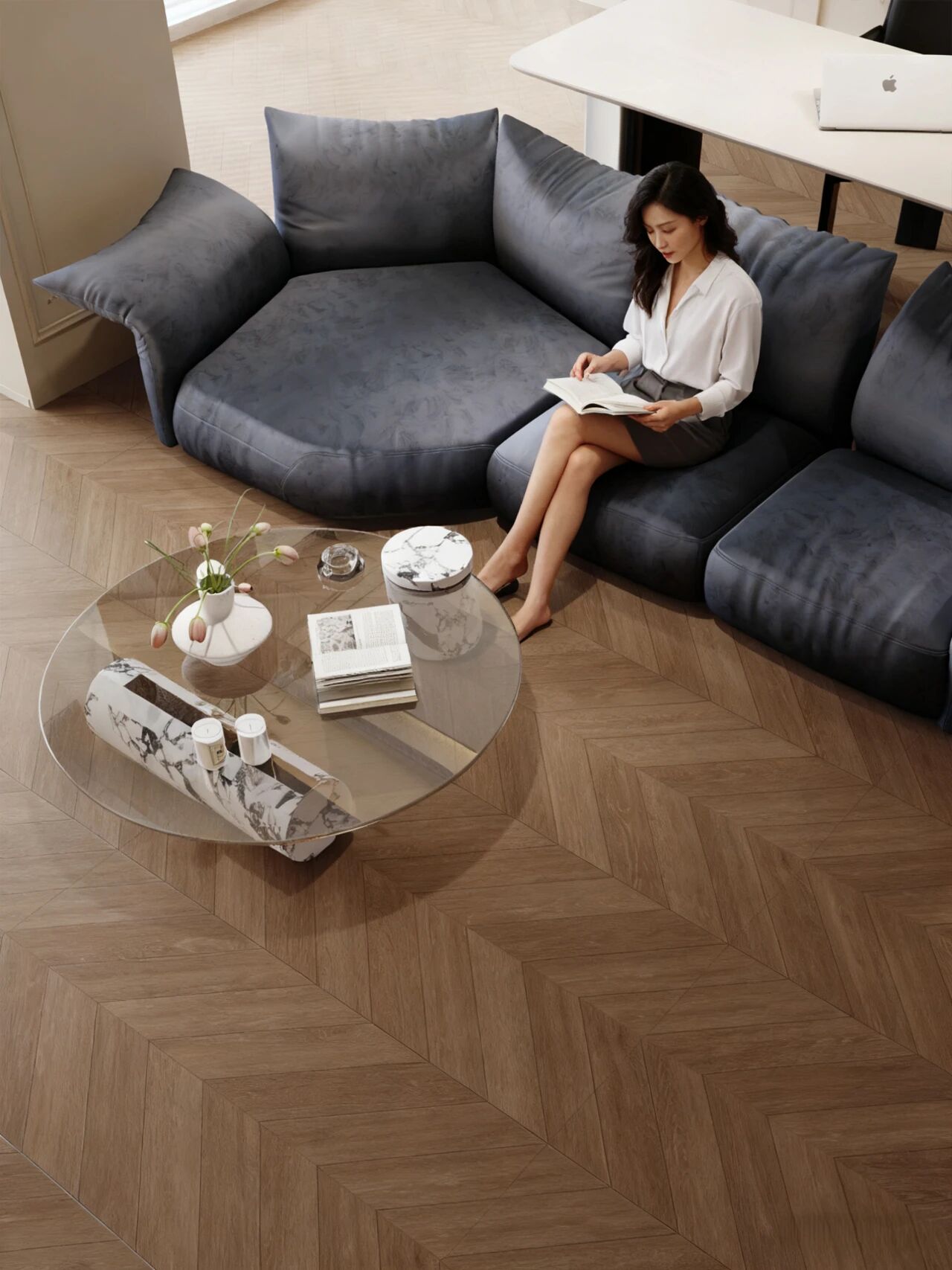 木紋系列|霜花柚木：慢時光里的木紋清柔(圖5)