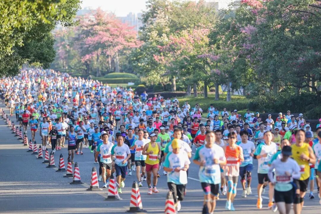 燃情晉江 跑出精彩|強輝×2025晉江馬拉松熱血開跑(圖1)